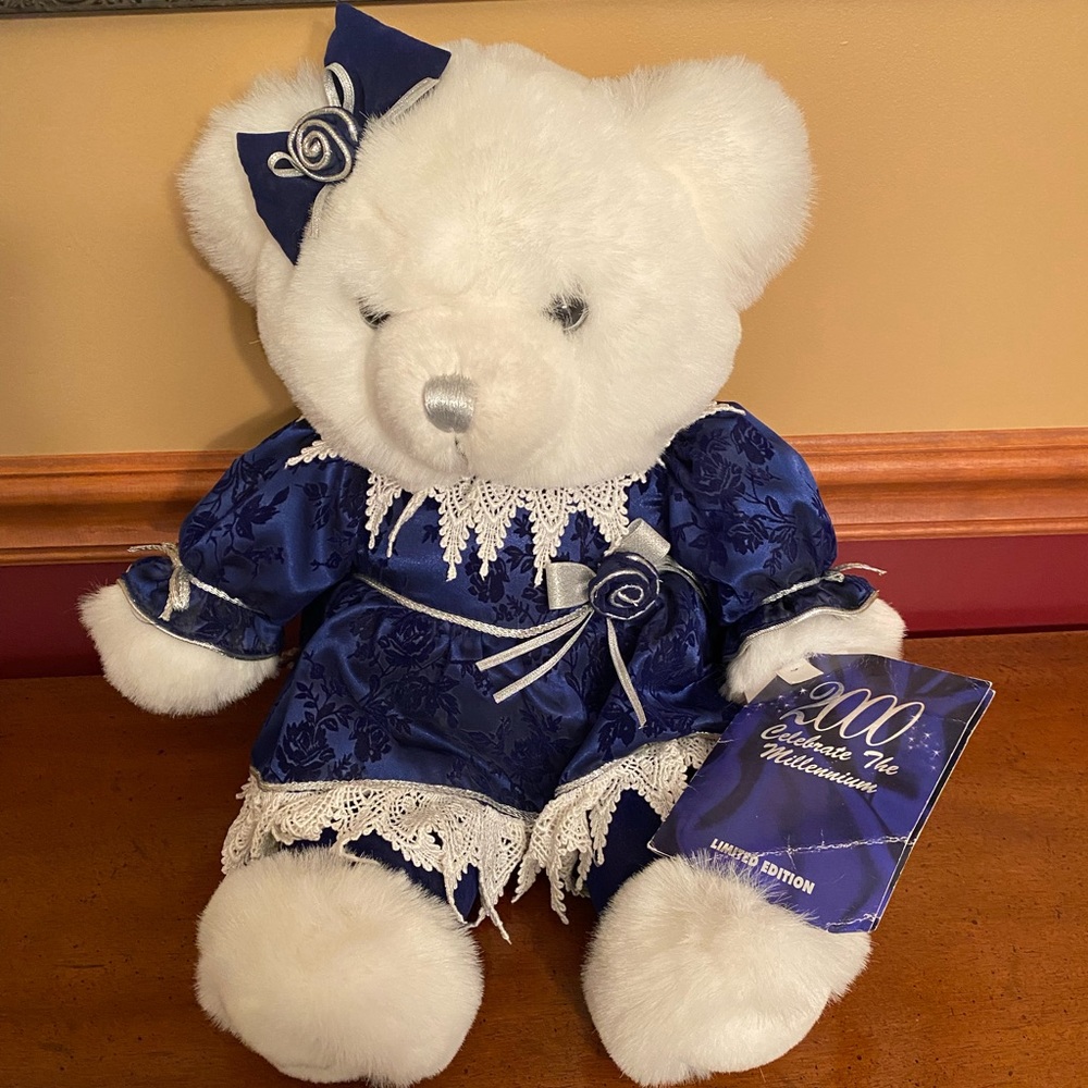 2000 Dan Dee Stuffed Millennium Bear